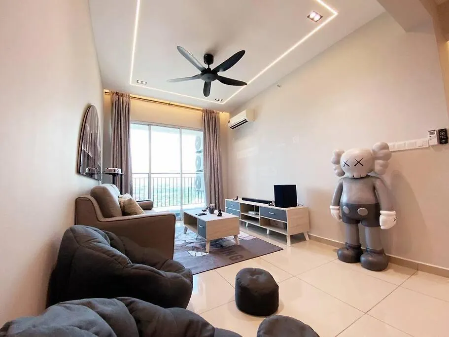 Daire Jovial Modern Cozy Suite 'Metropol Bm Bandarperda Bukit Mertajam Malezya