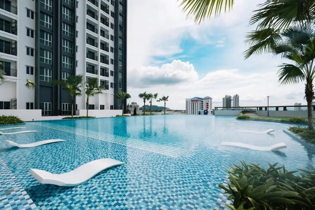 Jovial Modern Cozy Suite 'Metropol Bm Bandarperda Bukit Mertajam Appartamento